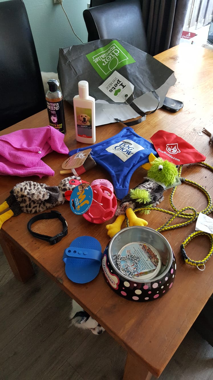 Prachtige donatie ontvangen